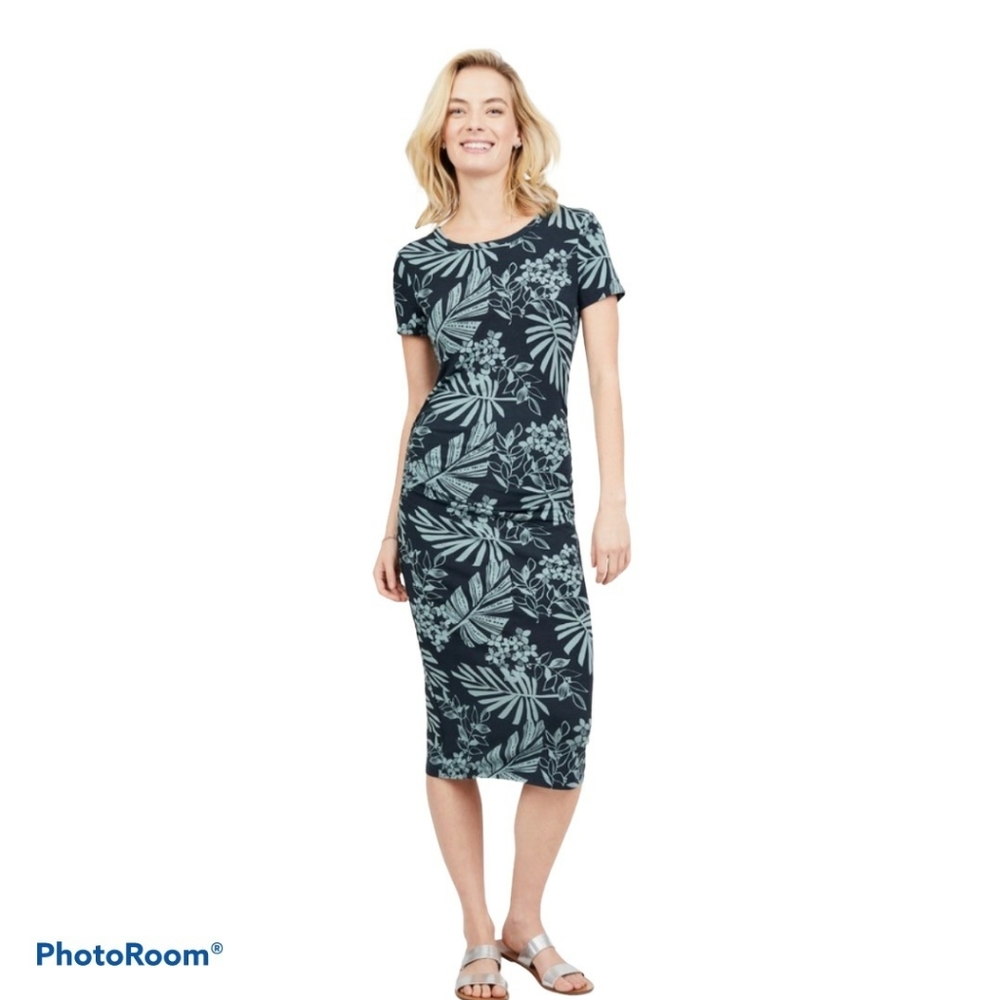 Summer & Sage Palm Printed Dress